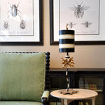 Flambeau Table Lamp from the Dominique range. Dominique 1 Light Table Lamp  Product Code = FB-DOMINIQUE-TL