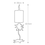 Flambeau Table Lamp from the Dominique range. Dominique 1 Light Table Lamp – SKU FB-DOMINIQUE-TL