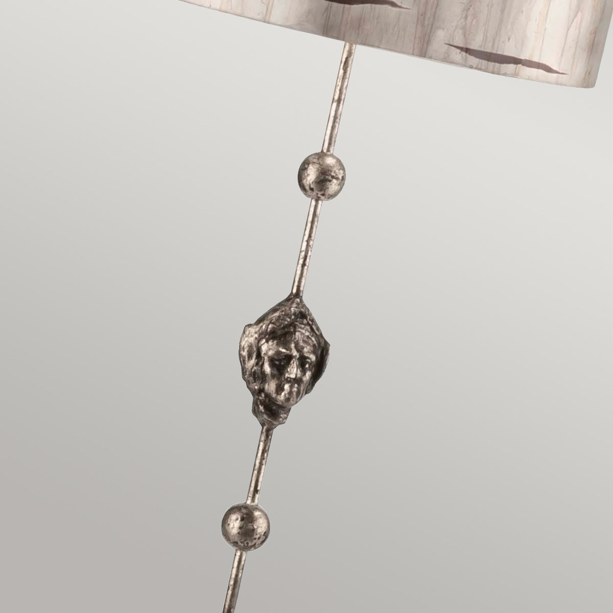 Flambeau Floor Lamp from the Fragment range. Fragment 1 Light Floor Lamp - Silver Product Code = FB-FRAGMENT-FL-S