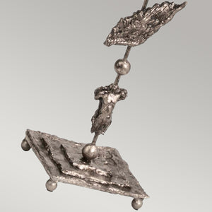 Flambeau Floor Lamp from the Fragment range. Fragment 1 Light Floor Lamp - Silver Product Code = FB-FRAGMENT-FL-S