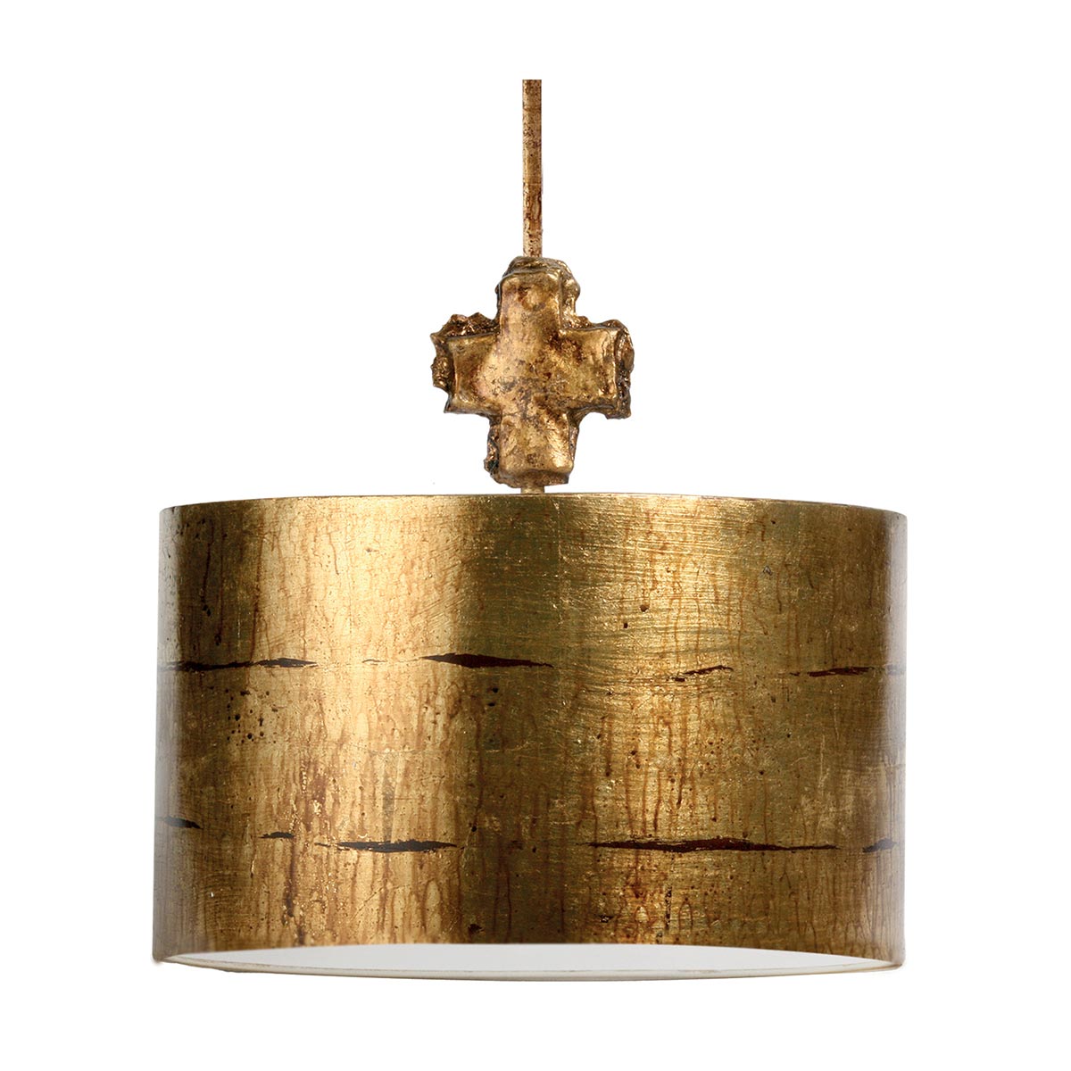 Flambeau Pendant from the Fragment range. Fragment 1 Light Large Pendant Product Code = FB-FRAGMENT-G-PL