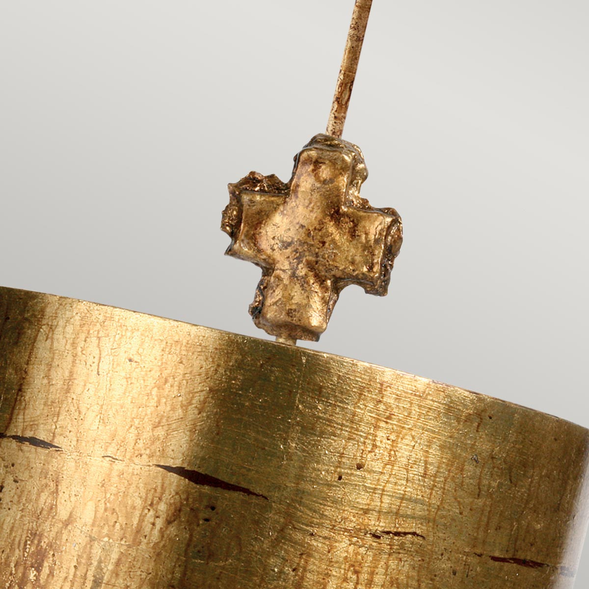 Flambeau Pendant from the Fragment range. Fragment 1 Light Large Pendant Product Code = FB-FRAGMENT-G-PL
