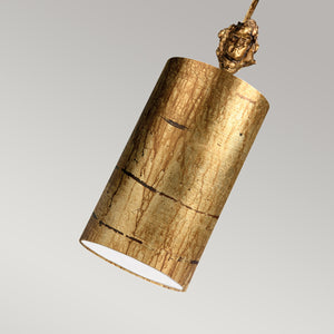 Flambeau Pendant from the Fragment range. Fragment 1 Light Small Pendant - Gold Product Code = FB-FRAGMENT-G-PS