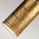 Flambeau Pendant from the Fragment range. Fragment 1 Light Small Pendant - Gold Product Code = FB-FRAGMENT-G-PS