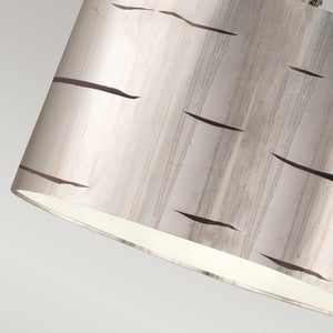 Flambeau Pendant from the Fragment range. Fragment 1 Light Large Pendant - Silver Product Code = FB-FRAGMENT-S-PL