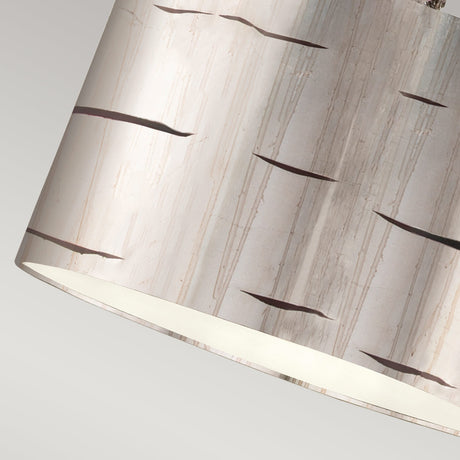 Flambeau Pendant from the Fragment range. Fragment 1 Light Large Pendant - Silver Product Code = FB-FRAGMENT-S-PL