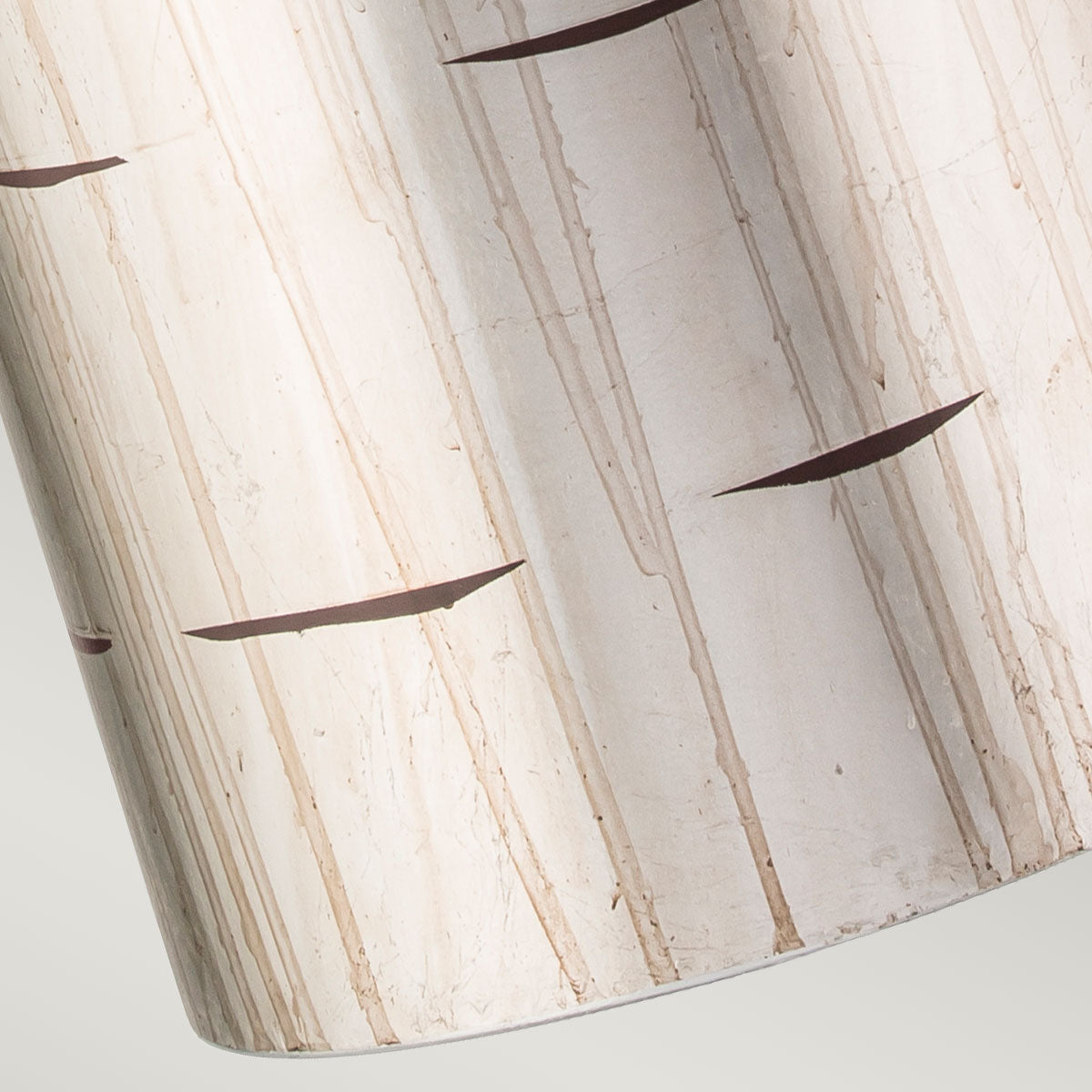 Flambeau Pendant from the Fragment range. Fragment 1 Light Small Pendant - Silver Product Code = FB-FRAGMENT-S-PS