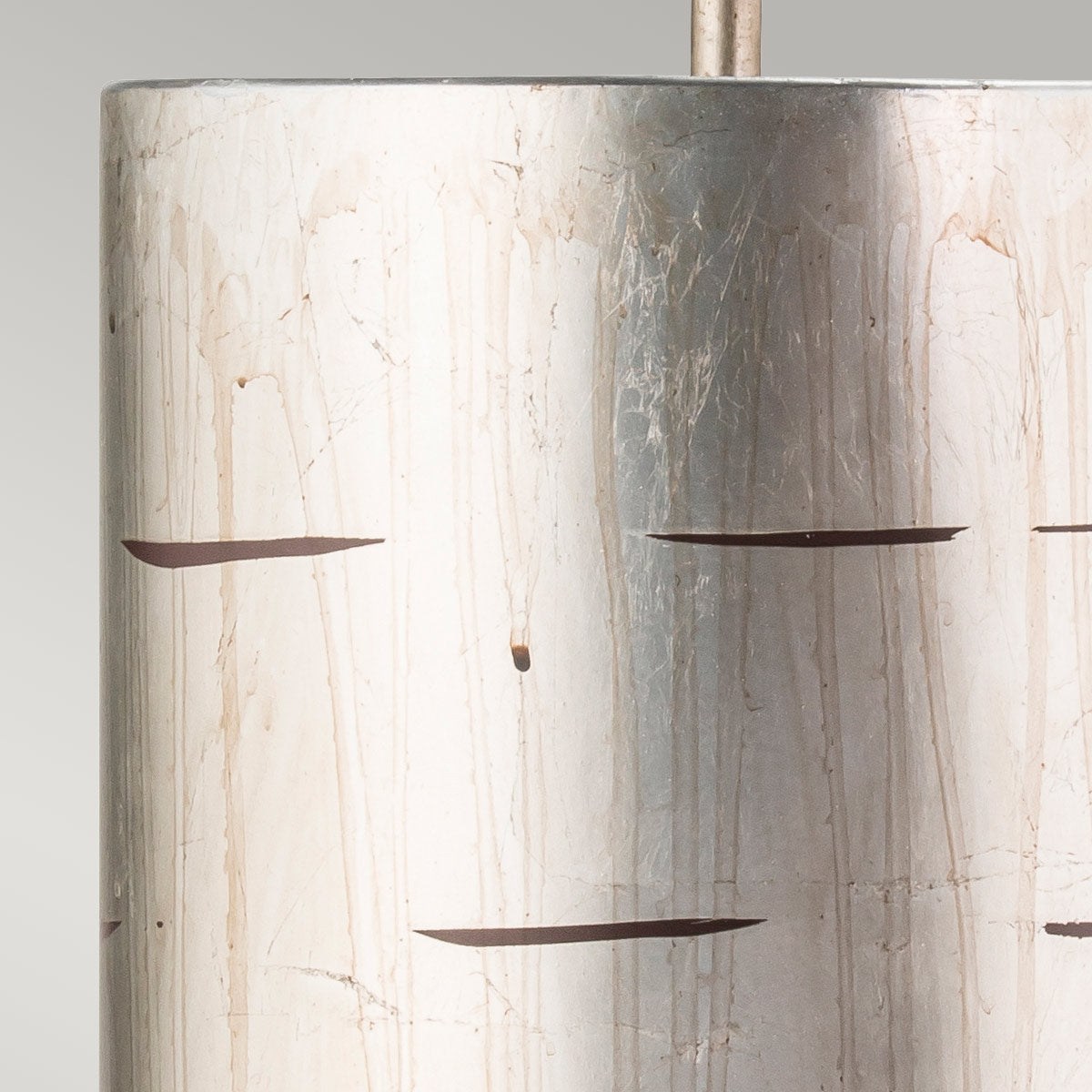 Flambeau Pendant from the Fragment range. Fragment 1 Light Small Pendant - Silver Product Code = FB-FRAGMENT-S-PS