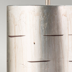 Flambeau Pendant from the Fragment range. Fragment 1 Light Small Pendant - Silver Product Code = FB-FRAGMENT-S-PS