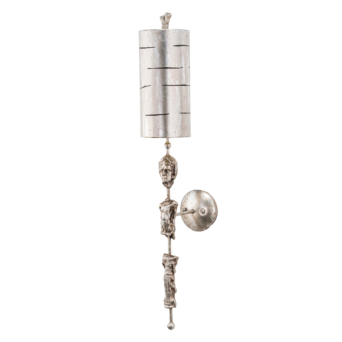 Flambeau Wall Light from the Fragment range. Fragment 1 Light Wall Light - Silver Product Code = FB-FRAGMENT-S1