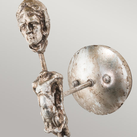 Flambeau Wall Light from the Fragment range. Fragment 1 Light Wall Light - Silver Product Code = FB-FRAGMENT-S1