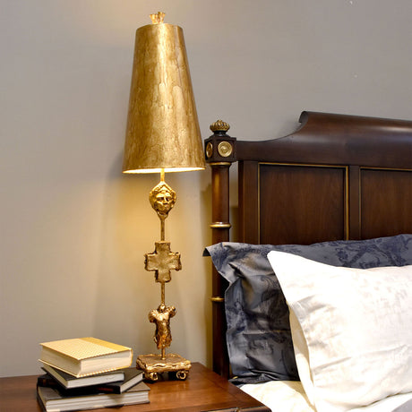 Flambeau Table Lamp from the Fragment range. Fragment 1 Light Table Lamp Product Code = FB-FRAGMENT-TL-G