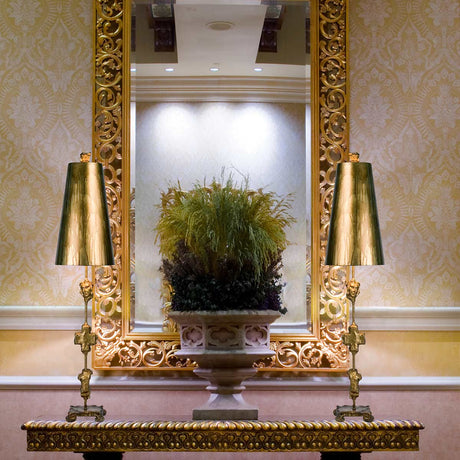 Flambeau Table Lamp from the Fragment range. Fragment 1 Light Table Lamp Product Code = FB-FRAGMENT-TL-G