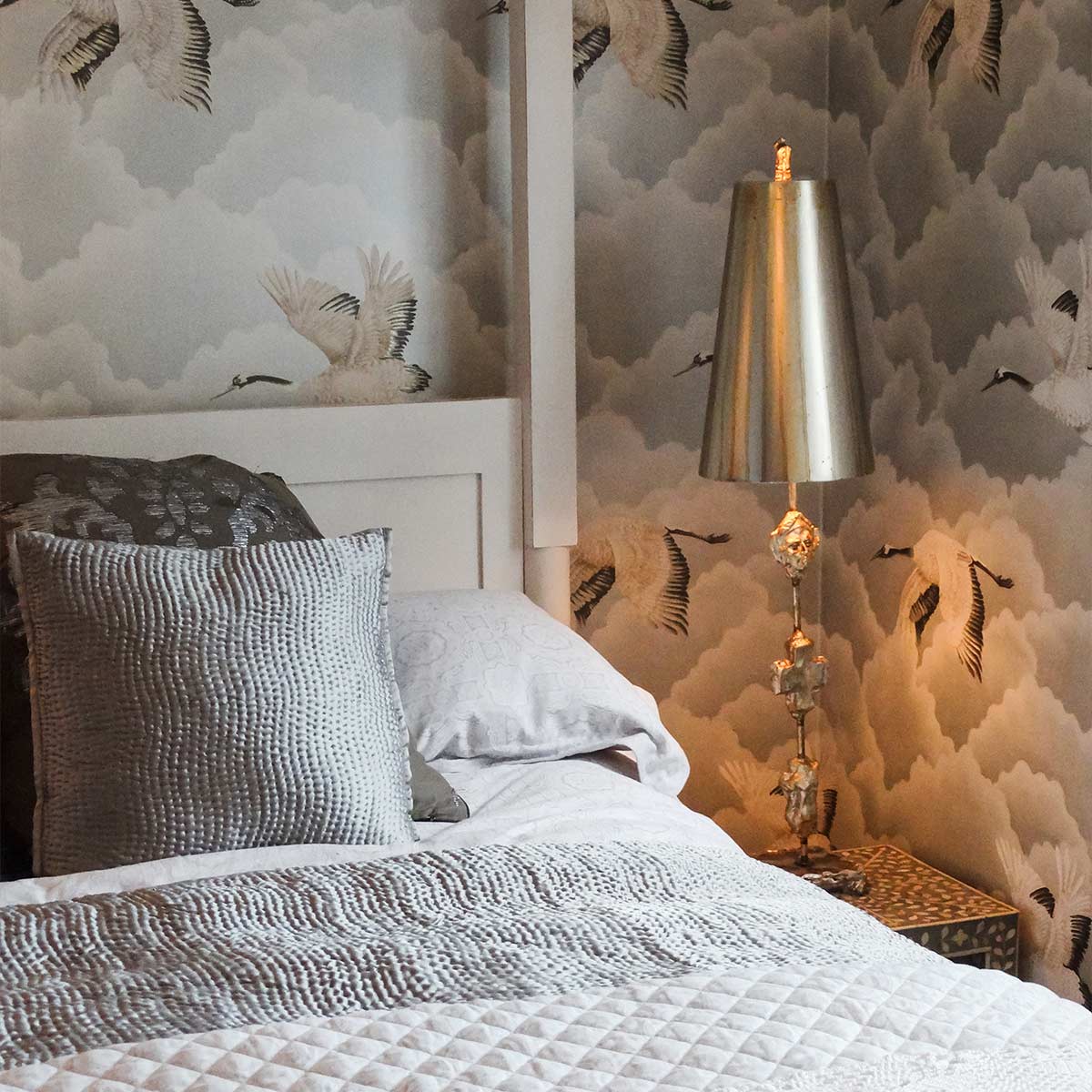 Flambeau Table Lamp from the Fragment range. Fragment 1 Light Table Lamp - Silver Product Code = FB-FRAGMENT-TL-S