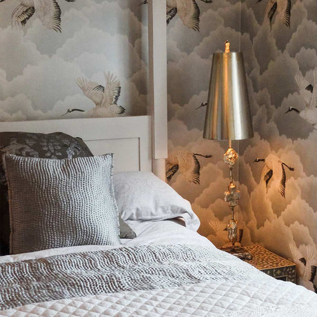 Flambeau Table Lamp from the Fragment range. Fragment 1 Light Table Lamp - Silver Product Code = FB-FRAGMENT-TL-S