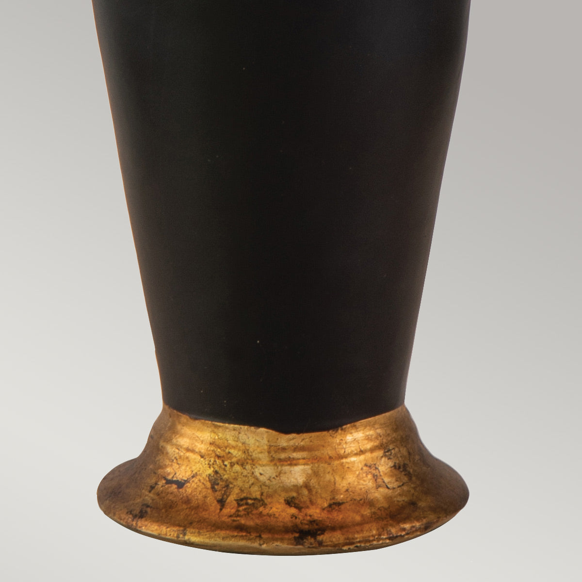 Flambeau Table Lamp from the Gallier range. Gallier 1lt Table Lamp - Black and Gold Product Code = FB-GALLIER-TL