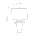 Flambeau Table Lamp from the Gallier range. Gallier 1-light Table Lamp - Black and Gold – SKU FB-GALLIER-TL
