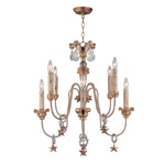 Flambeau Chandelier from the Mignon range. Mignon 8 Light Chandelier Product Code = FB-MIGNON8
