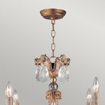 Flambeau Chandelier from the Mignon range. Mignon 8 Light Chandelier Product Code = FB-MIGNON8