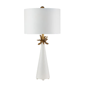 Flambeau Table Lamp from the Neo range. Neo 1 Light Table Lamp  Product Code = FB-NEO-TL-FR-WHT