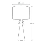 Flambeau Table Lamp from the Neo range. Neo 1 Light Table Lamp – SKU FB-NEO-TL-FR-WHT