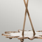 Flambeau Table Lamp from the Nettle Luxe range. Nettle Luxe 2 Light Table Lamp - Gold Product Code = FB-NETTLELUX-G-TL