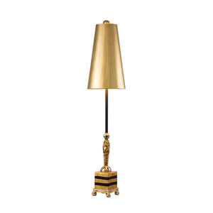 Flambeau Table Lamp from the Noma Luxe range. Noma Luxe 1 Light Table Lamp  Product Code = FB-NOMA-LUXE-TL
