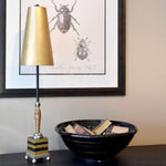 Flambeau Table Lamp from the Noma Luxe range. Noma Luxe 1 Light Table Lamp – SKU FB-NOMA-LUXE-TL
