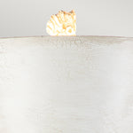 Flambeau Table Lamp from the Petra range. Petra 1lt Table Lamp - Bone White Product Code = FB-PETRA-TL