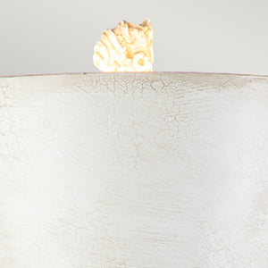 Flambeau Table Lamp from the Petra range. Petra 1lt Table Lamp - Bone White Product Code = FB-PETRA-TL