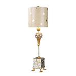 Flambeau Table Lamp from the Pompadour X range. Pompadour X 1 Light Table Lamp  Product Code = FB-POMPADOURX-TL