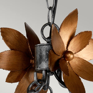 Flambeau Chandelier from the Simone range. Simone 6 Light Chandelier Product Code = FB-SIMONE6