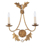 Flambeau Wall Light from the Sweet Olive range. Sweet Olive 2 Light Wall Light Product Code = FB-SWEET-OLIVE2