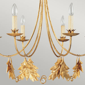 Flambeau Chandelier from the Sweet Olive range. Sweet Olive 6 Light Chandelier Product Code = FB-SWEET-OLIVE6
