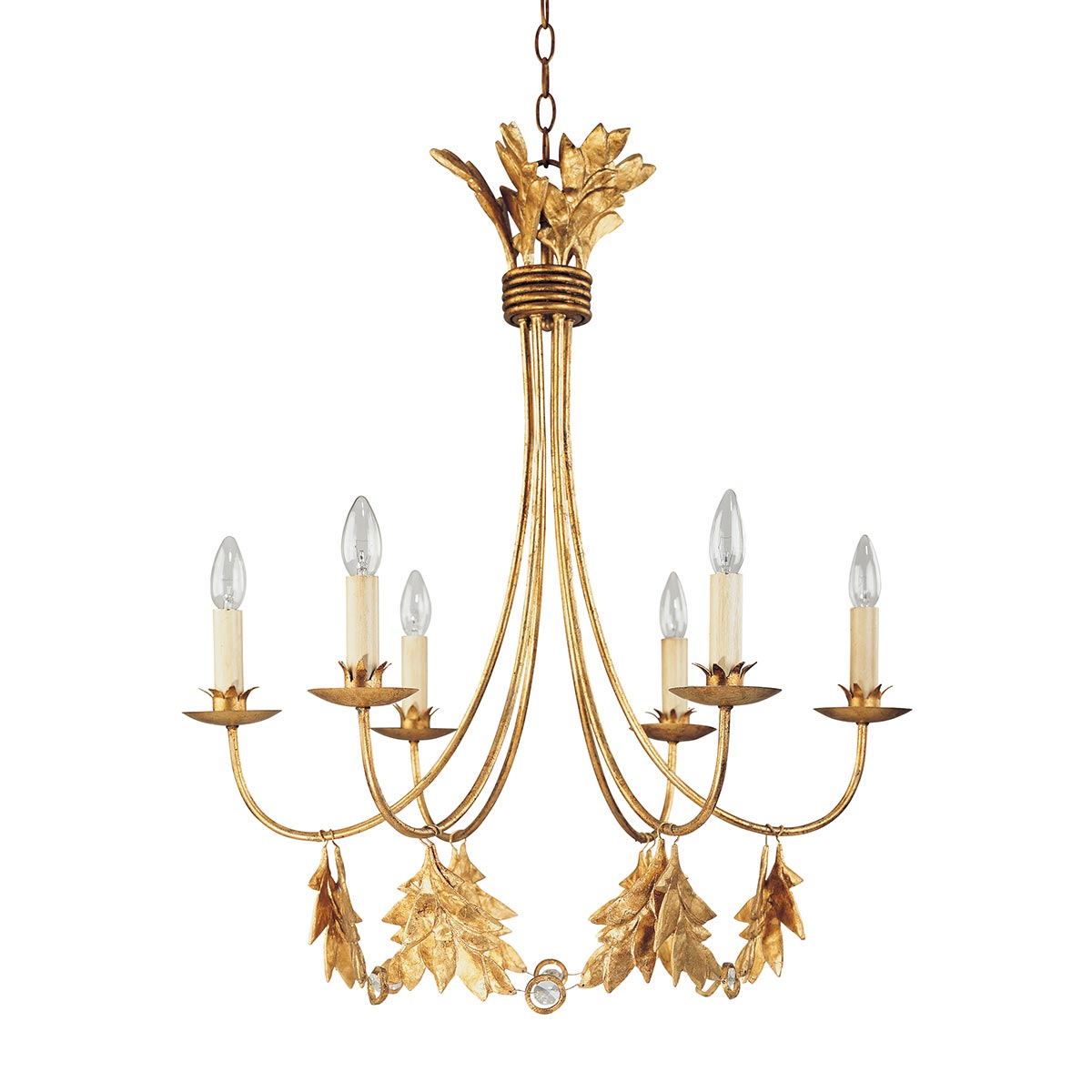 Flambeau Chandelier from the Sweet Olive range. Sweet Olive 6 Light Chandelier Product Code = FB-SWEET-OLIVE6