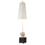 Flambeau Table Lamp from the Swirl range. Swirl 1-light Table Lamp - Bone White – SKU FB-SWIRL-TL