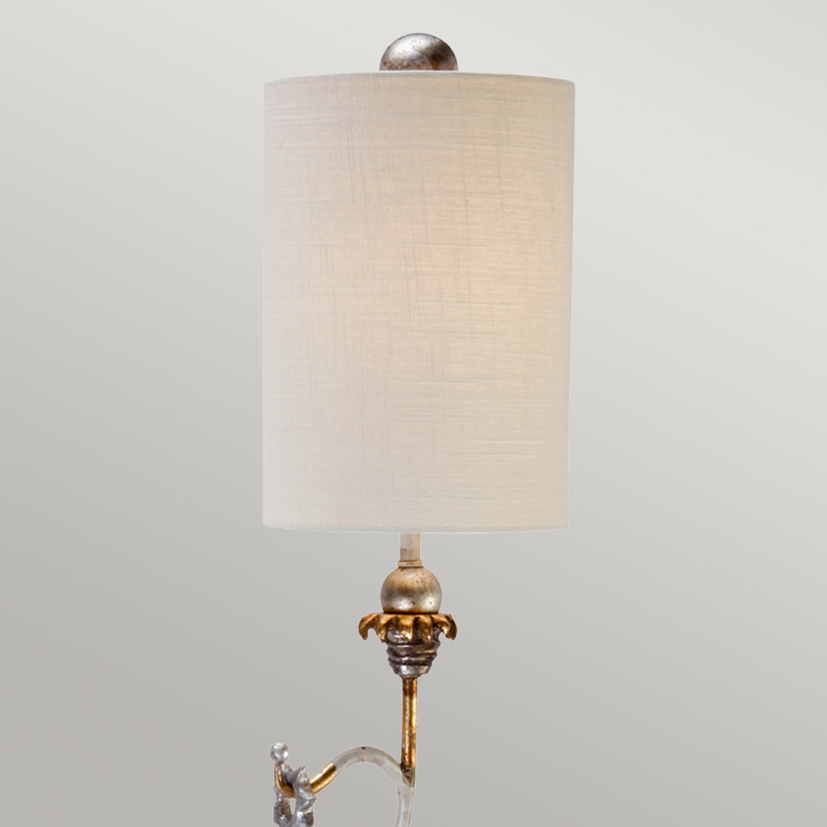 Flambeau Wall Light from the Tivoli range. Tivoli 1 Light Wall Light - Gold & Cream Patina Product Code = FB-TIVOLI-W1-GD