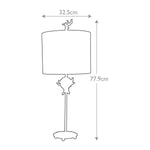 Flambeau Table Lamp from the Trellis range. Trellis 1 Light Table Lamp – SKU FB-TRELLIS-TL