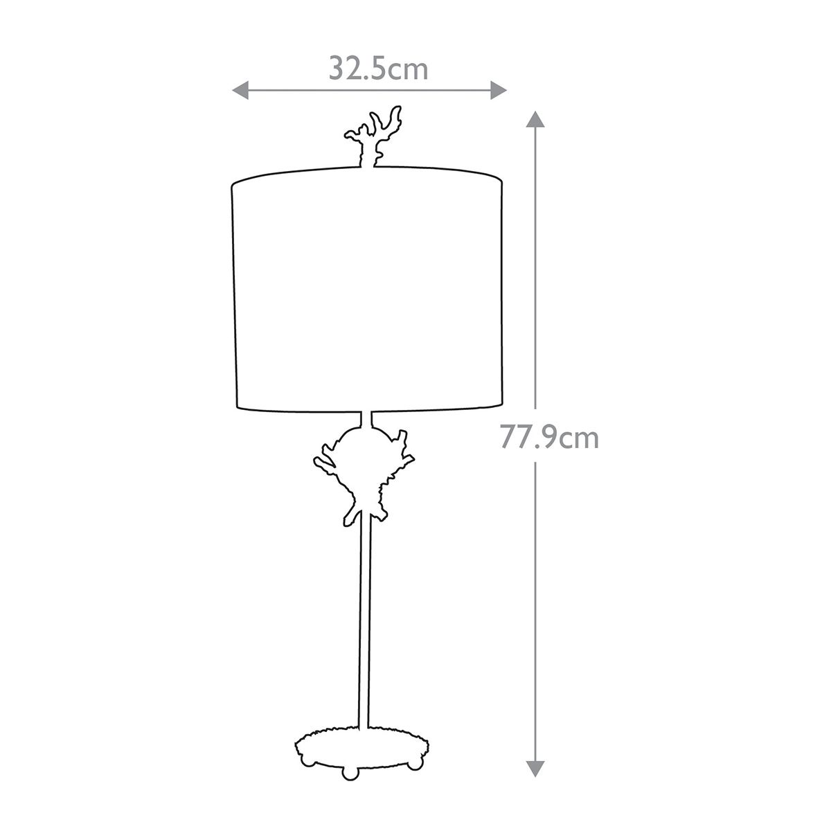 Flambeau Table Lamp from the Trellis range. Trellis 1 Light Table Lamp – SKU FB-TRELLIS-TL