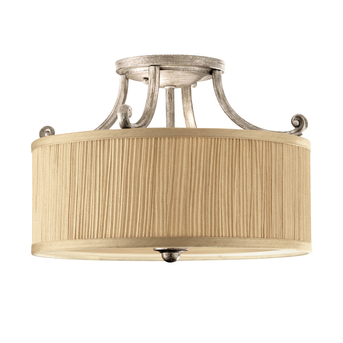 Feiss Ceiling Semi-Flush from the Abbey range. Abbey 3 Light Semi-Flush Light Product Code = FE-ABBEY-SF