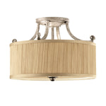 Feiss Ceiling Semi-Flush from the Abbey range. Abbey 3 Light Semi-Flush Light Product Code = FE-ABBEY-SF