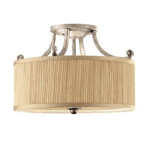 Feiss Ceiling Semi-Flush from the Abbey range. Abbey 3 Light Semi-Flush Light Product Code = FE-ABBEY-SF