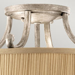Feiss Ceiling Semi-Flush from the Abbey range. Abbey 3 Light Semi-Flush Light Product Code = FE-ABBEY-SF