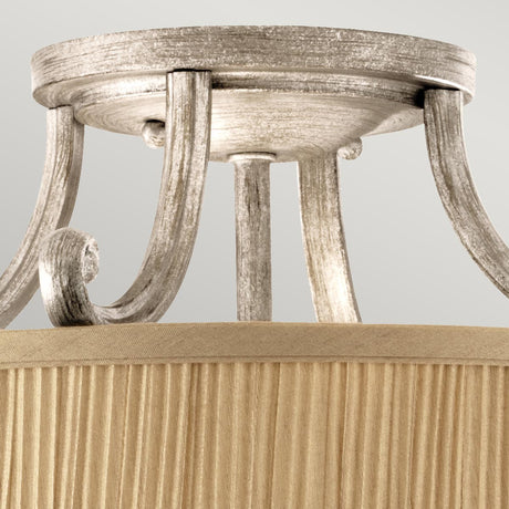 Feiss Ceiling Semi-Flush from the Abbey range. Abbey 3 Light Semi-Flush Light Product Code = FE-ABBEY-SF
