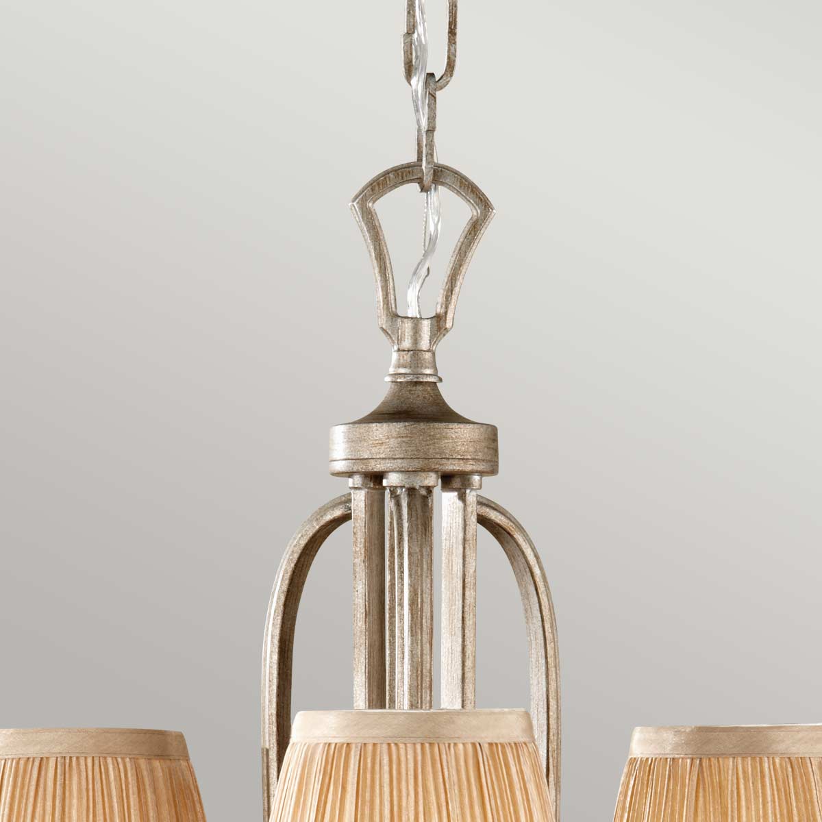 Feiss Chandelier from the Abbey range. Abbey 3 Light Chandelier Product Code = FE-ABBEY3