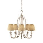 Feiss Chandelier from the Abbey range. Abbey 5 Light Chandelier Product Code = FE-ABBEY5