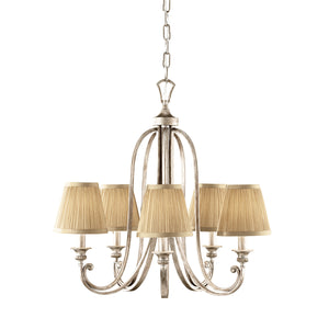 Feiss Chandelier from the Abbey range. Abbey 5 Light Chandelier Product Code = FE-ABBEY5