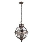 Feiss Chandelier from the Adams range. Adams 3 Light Pendant Chandelier Product Code = FE-ADAMS-3P-ANL