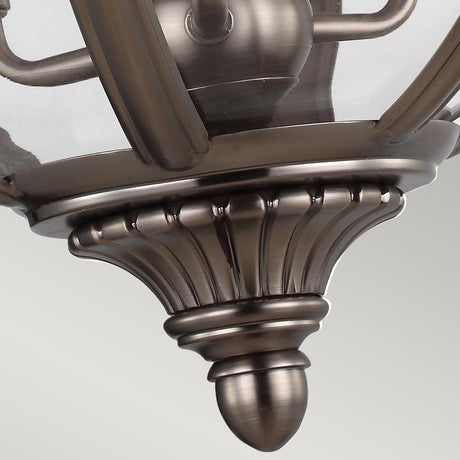Feiss Chandelier from the Adams range. Adams 3 Light Pendant Chandelier Product Code = FE-ADAMS-3P-ANL