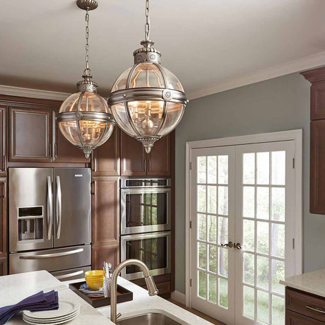 Feiss Chandelier from the Adams range. Adams 3 Light Pendant Chandelier Product Code = FE-ADAMS-3P-ANL